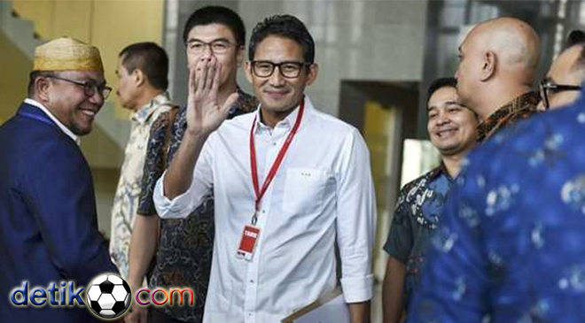 Sandiaga Diperiksa KPK Tentang Proyek PT DGI dan Nazaruddin