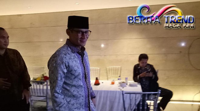 Anies Tidak Menemani, Sandiaga Menghadiri Open House Novanto