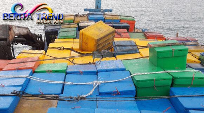 Baharkam Menggagalkan Penyelundupan Garam Seberat 15 Ton dari Malaysia