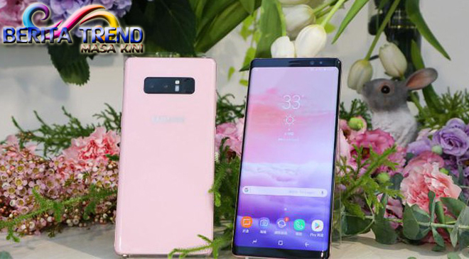 Samsung Mengeluarkan Galaxy Note 8 Model Pink