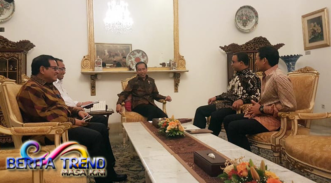 Anies-Sandi Membahas 6 Kabar dengan Jokowi, Termasuk Mengenai Kampung Kumuh