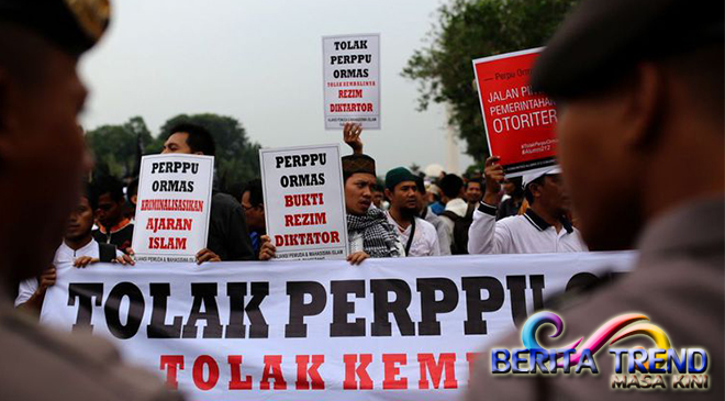 Gerinda Tidak Menerima, DPR Telah Sepakat Pembahasan Perppu Ormas Dilanjutkan