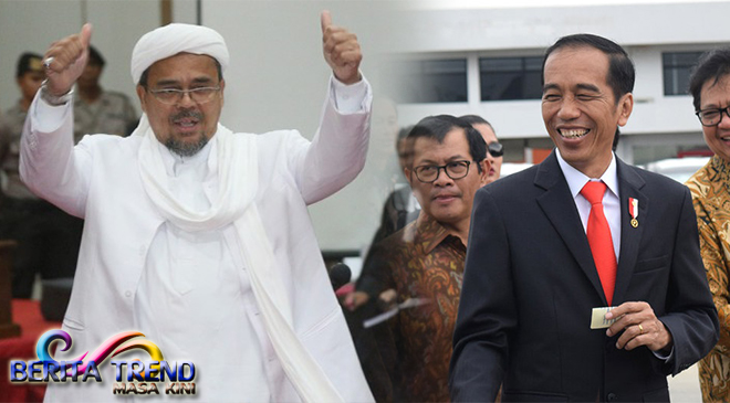 Muhammad Rizieq Shihab Jadi Calon Wakil Presiden Jokowi?