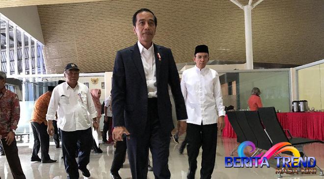 TGB Menerima Arahan dari Jokowi Mengenai Penanganan Gempa Lombok 7 SR