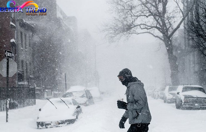 Texas Kesulitan Air Bersih Saat Badai Musim Dingin -18 Derajat Celcius
